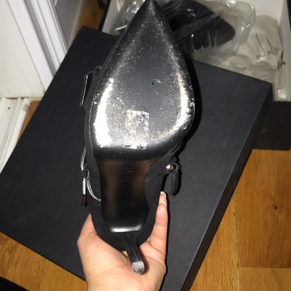 Giuseppe Zanotti Design Suede Buckle Booties 37.5 - Picture 4 of 4